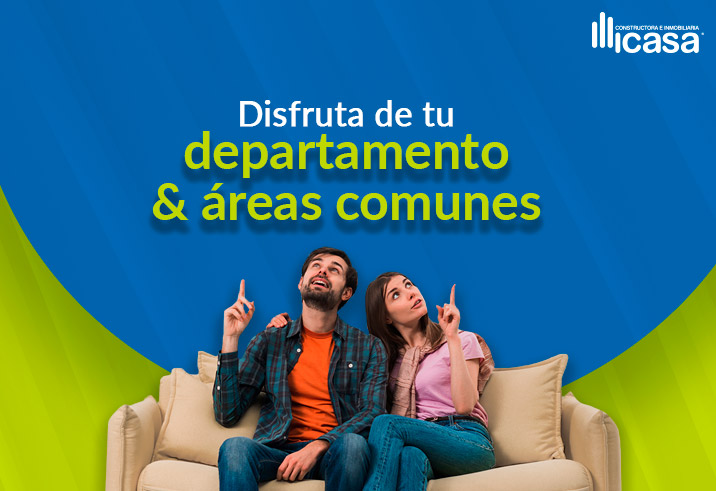 Disfruta no solo de tu departamento, sino también de las áreas comunes