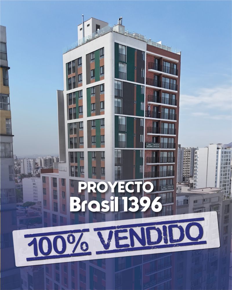 ICASA Inmobiliaria culmina con éxito la comercialización del Edificio Brasil 1396 en Pueblo Libre